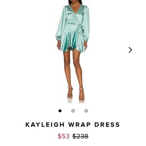 NEW Lovers + Friends Kayleigh Wrap Dress